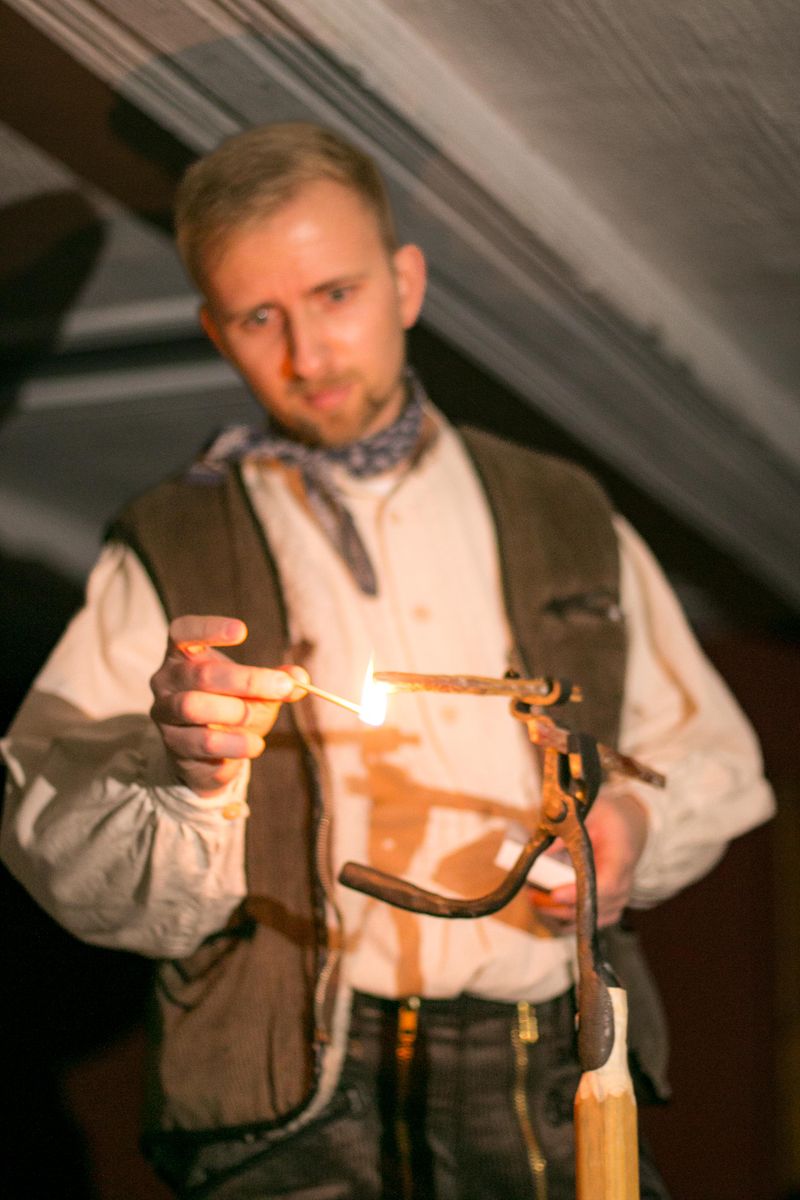 Wie brachte man 1850 Licht und Wärme in die dunkle Jahreszeit? 